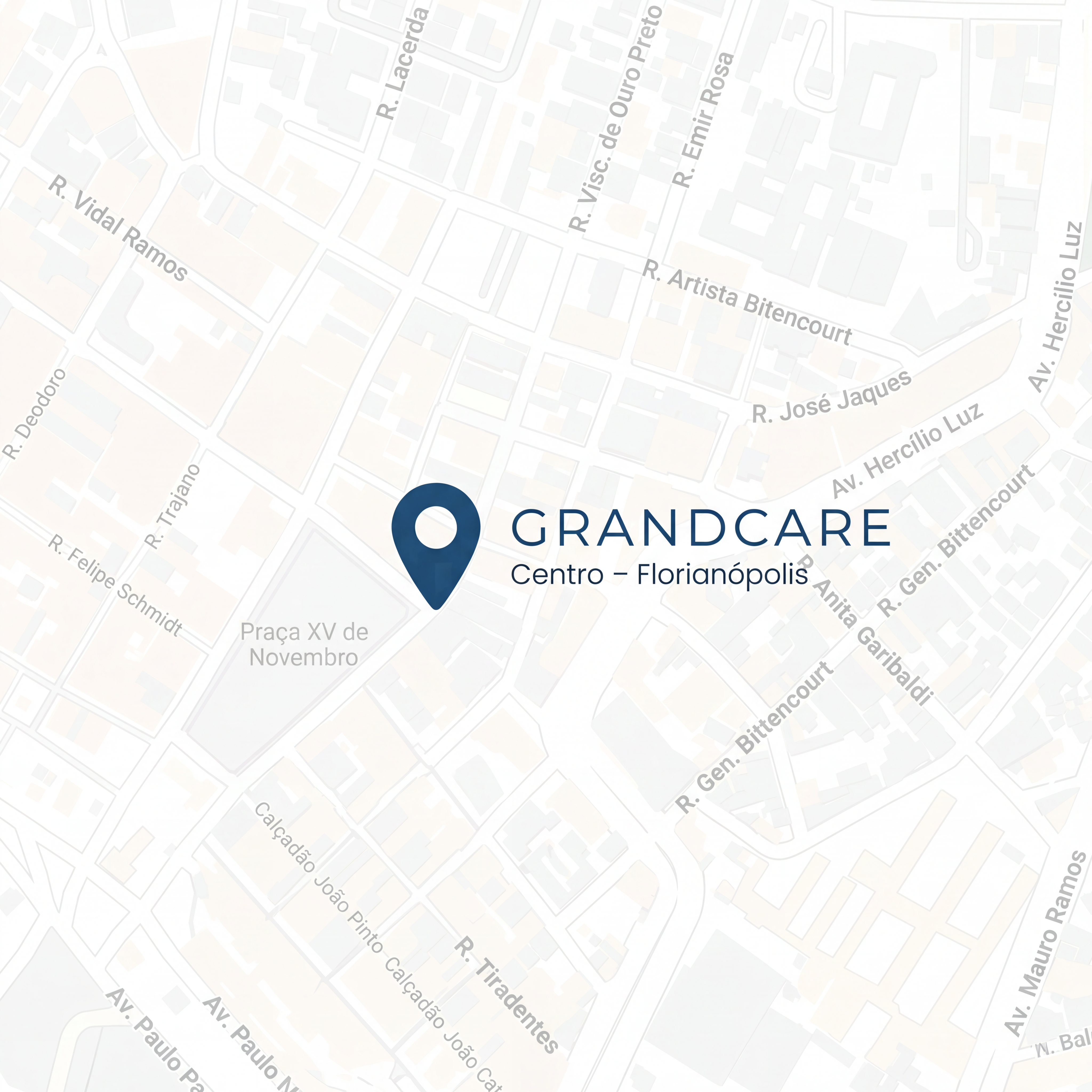 Localização GrandCare no mapa